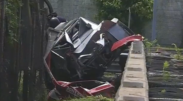 Accidente en el Top Race